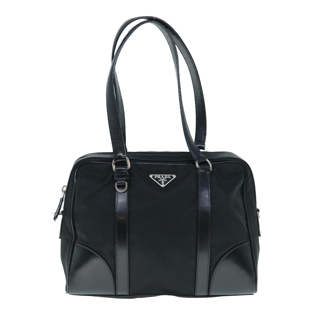 PRADA Hand Bag Nylon Black Auth ki3990 - Picture 13 of 16